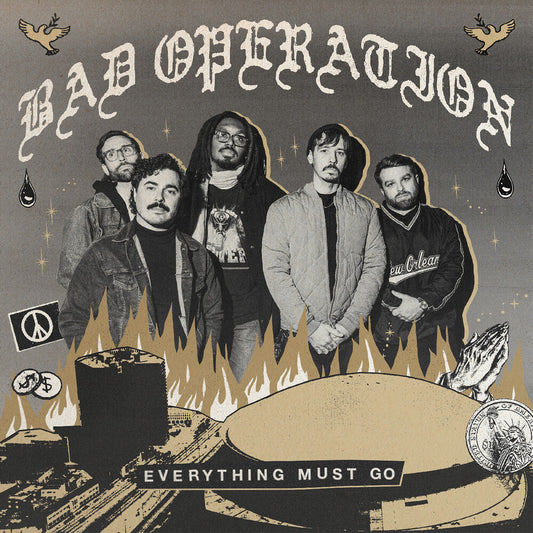 Bad Operation - Everything Must Go - Gold [Colored Vinyl] (Gol) [Download Included]