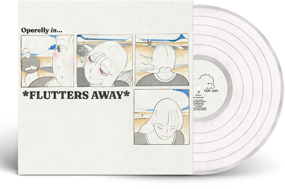 Operelly - Flutters Away / Handwriting Practice No. 1 [Clear Vinyl]