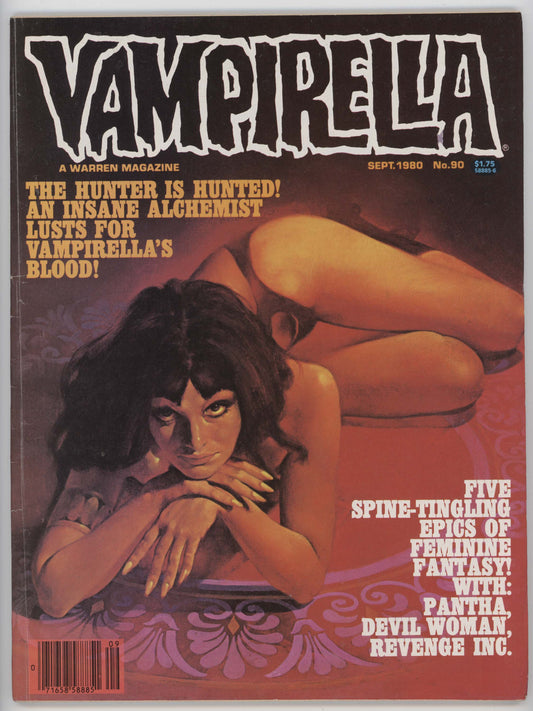Vampirella 90 Warren 1980 FN VF Enrich Torres GGA Magazine
