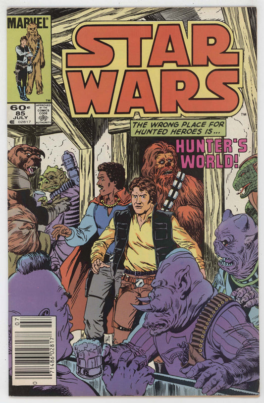 Star Wars 85 Marvel 1984 VF Han Solo Chewbacca Lando Calrissian Bob McLeod