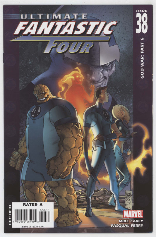 Ultimate Fantastic Four 38 Marvel 2007 NM Pasqual Ferry Mike Carey