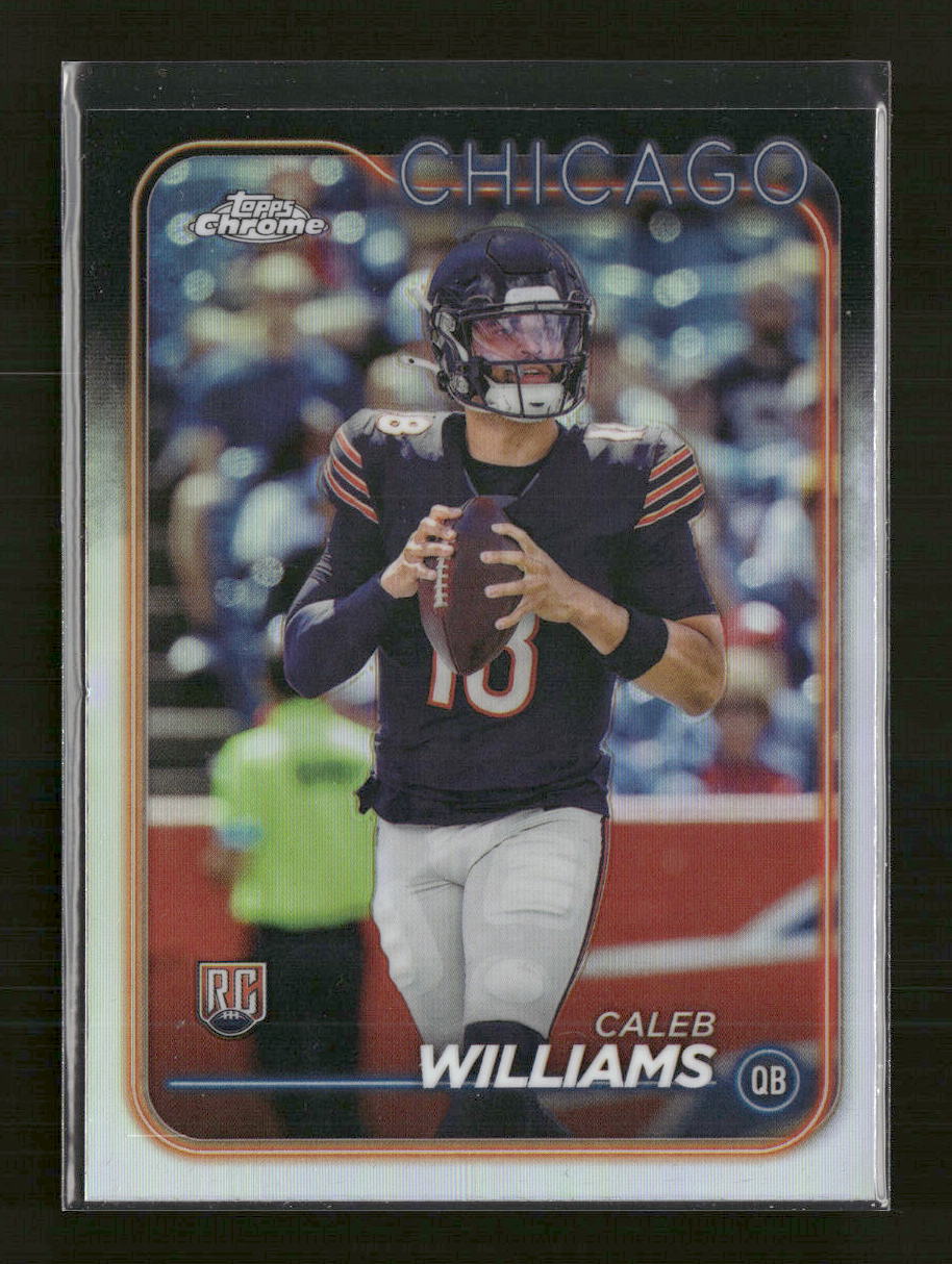 2024 Topps Chrome Refractor Caleb Williams Rookie #202