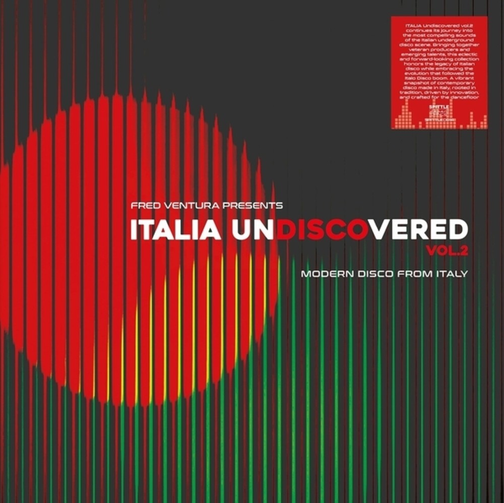 Fred Ventura Presents Italia Undisco Vered, Vol. 2: Modern Disco From Italy [LP]