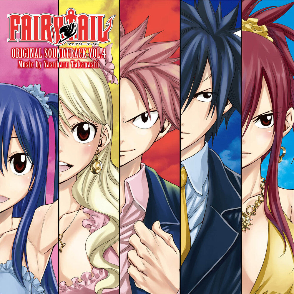 Pre-Order: Fairy Tail Vol.4 - O.S.T. (Box) [Colored Vinyl] (Red)