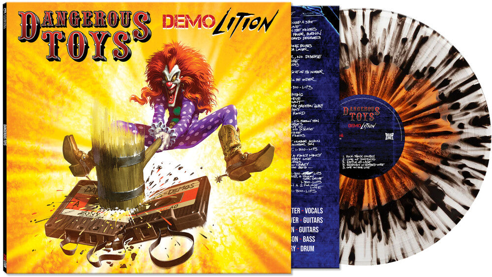 Demolition [Black Clear Orange Haze Splatter]