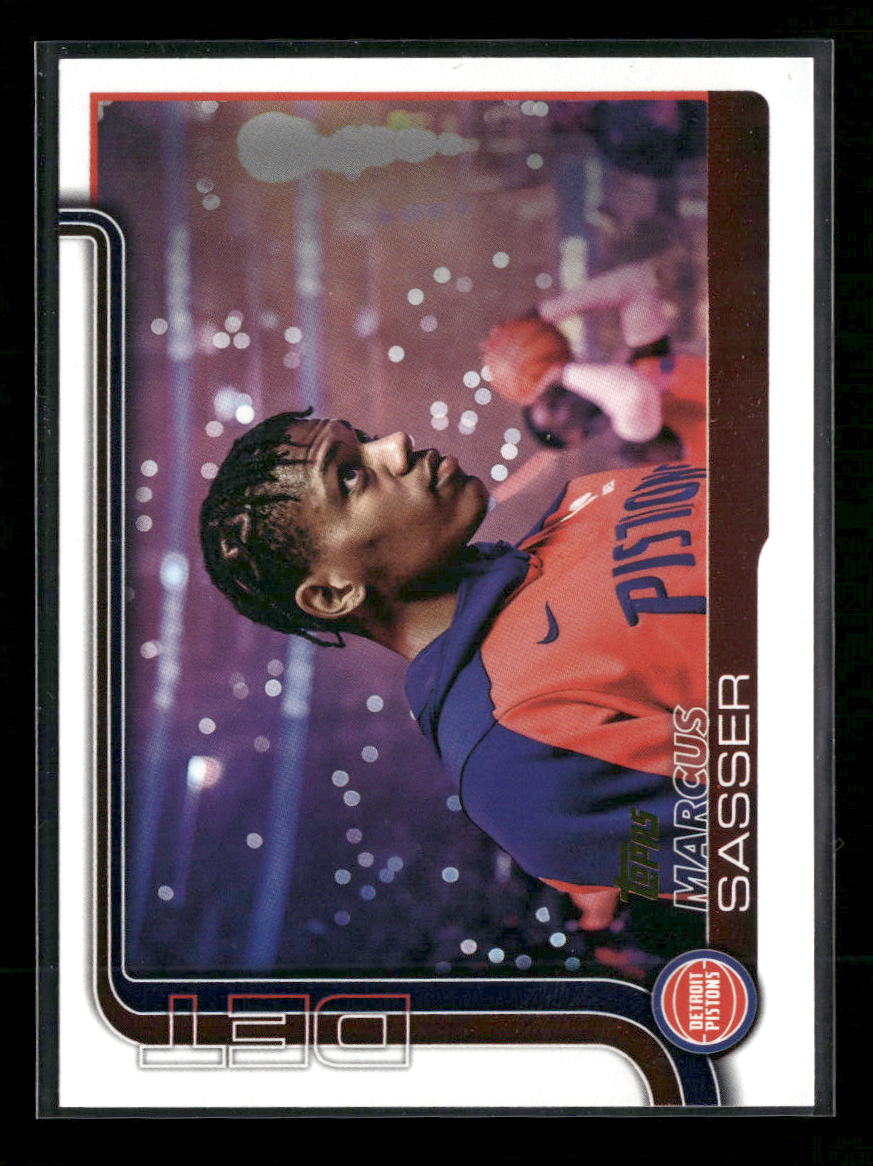 2025-26 Topps Golden Mirror Marcus Sasser #46 - Golden Apple Comics