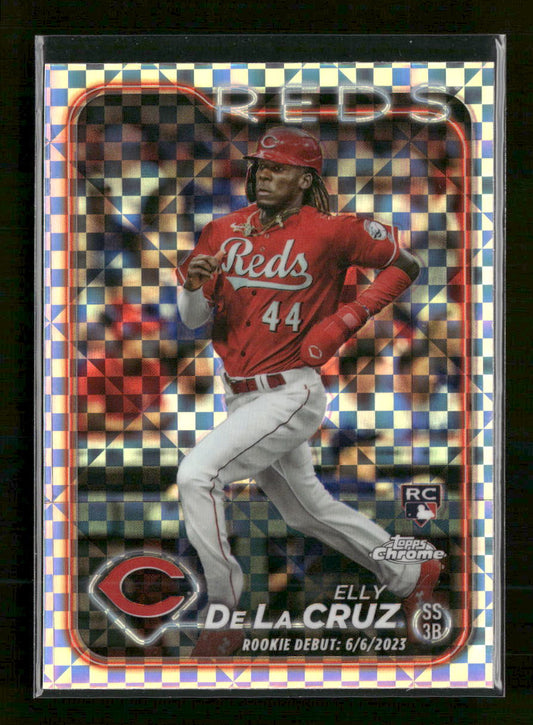 2024 Topps Chrome Update X-Fractors Elly De La Cruz #USC150