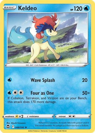 Keldeo 046/195 - SWSH12 Silver Tempest
