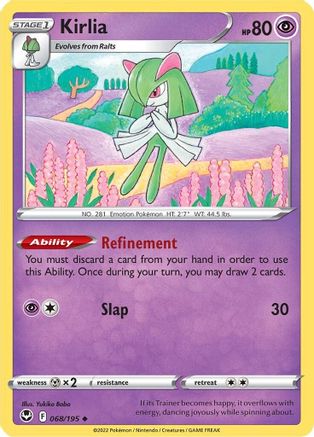 Kirlia 068/195 - SWSH12 Silver Tempest - Golden Apple Comics