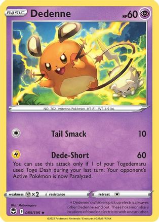 Dedenne 085/195 - SWSH12 Silver Tempest