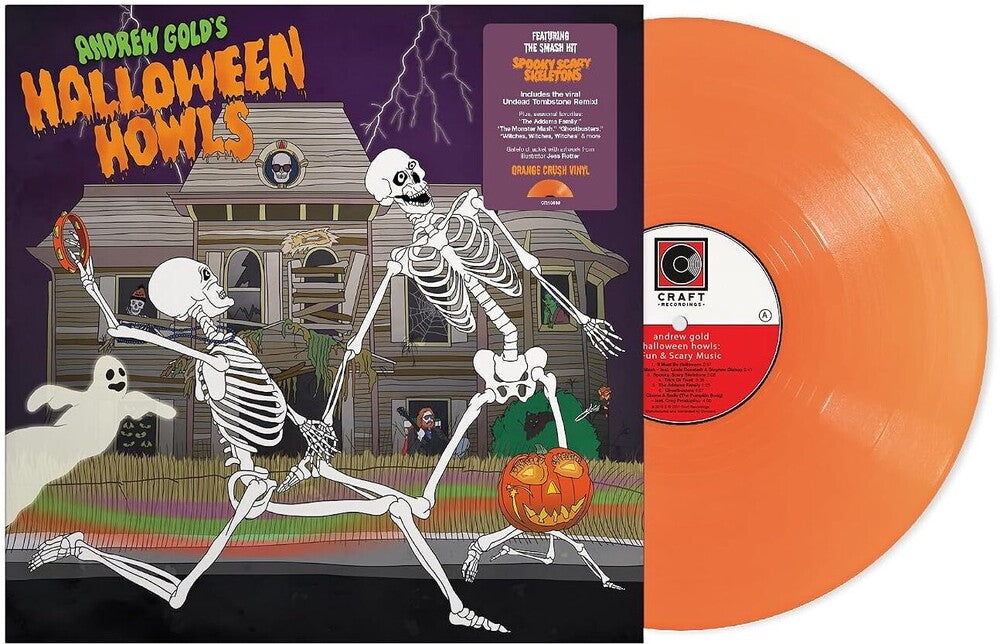 Halloween Howls: Fun & Scary Music - [Translucent Orange Crush]