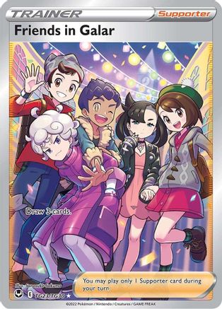 Friends in Galar TG23/TG30 - SWSH12 Silver Tempest Trainer Gallery Holofoil