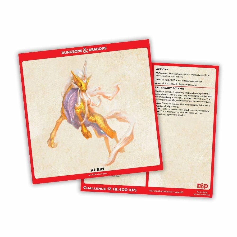 D&D: Monster Cards - Epic Monster Cards - Golden Apple Comics