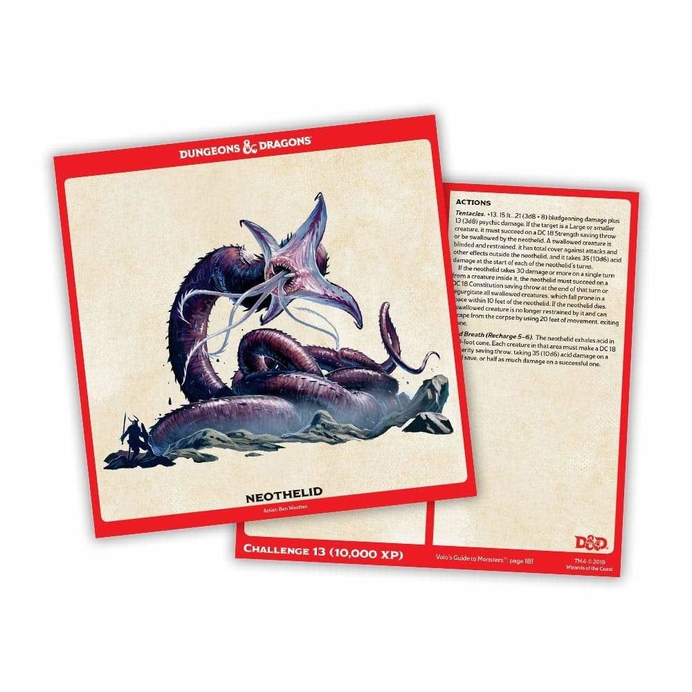 D&D: Monster Cards - Epic Monster Cards - Golden Apple Comics