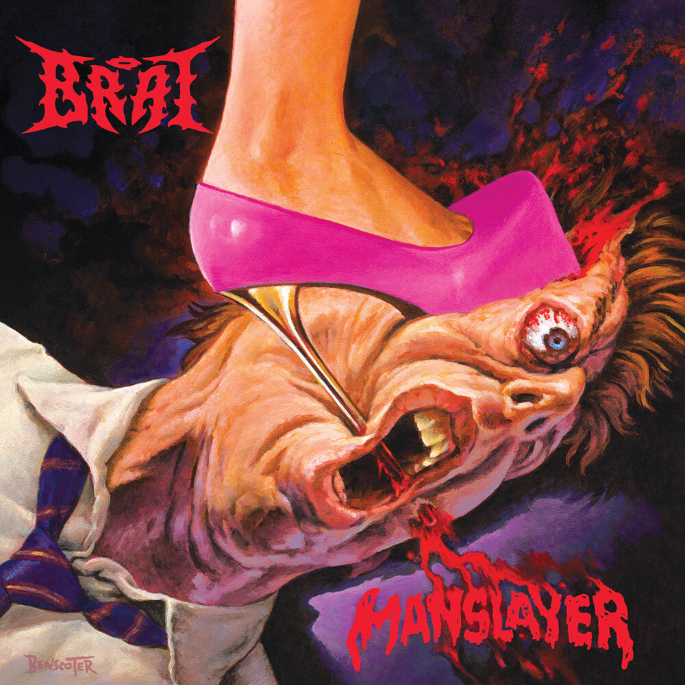 Pre-Order: Manslayer - Black Splatter Vinyl [LP]