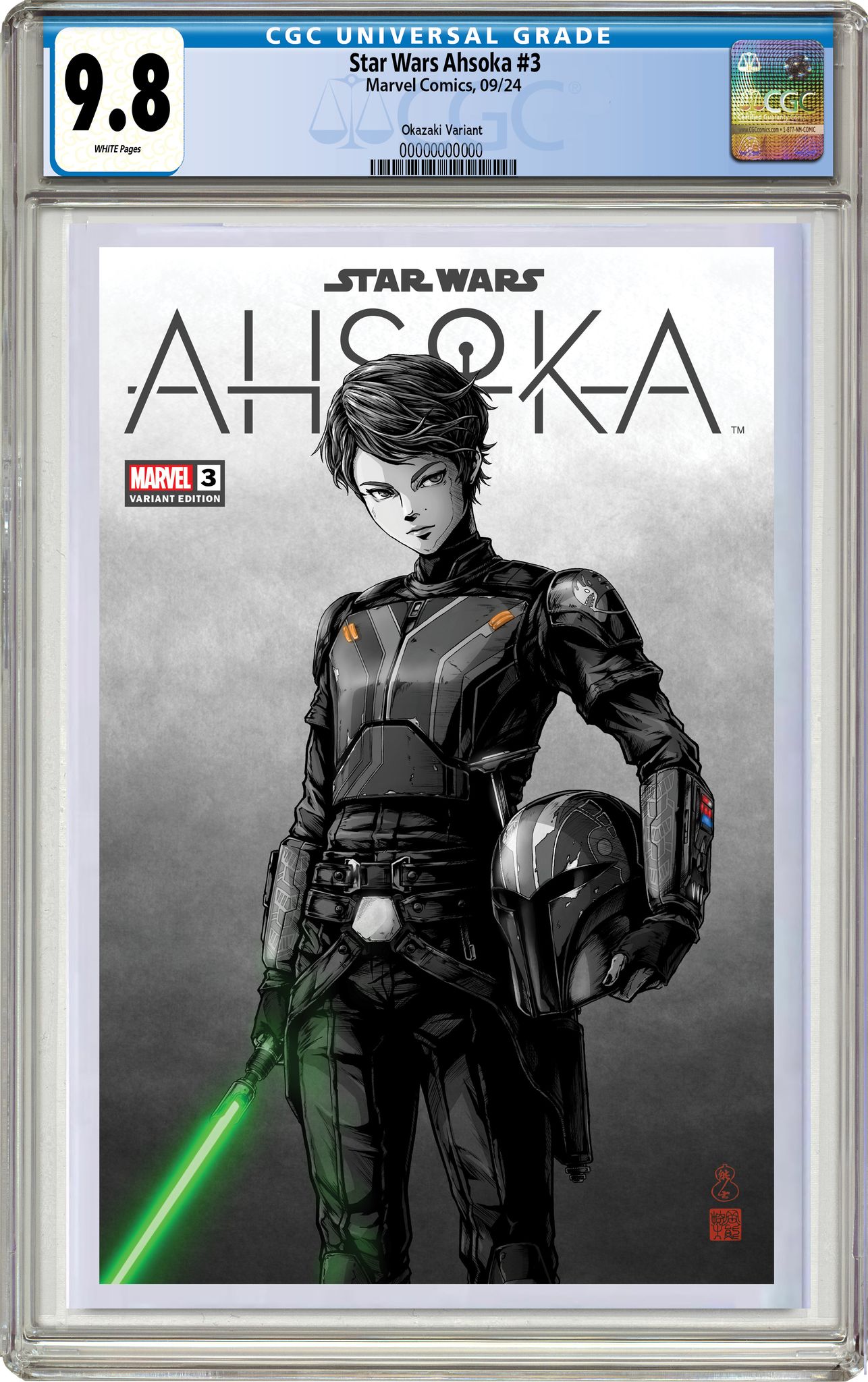 STAR WARS AHSOKA #3 | TAKASHI OKAZAKI LIMITED EDITION