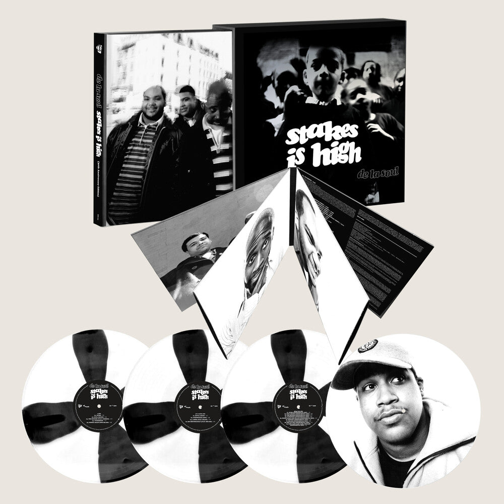 Pre-Order: Stakes Is High - 30th Anniversary [Black and White Spoke Effect + print of Dave]