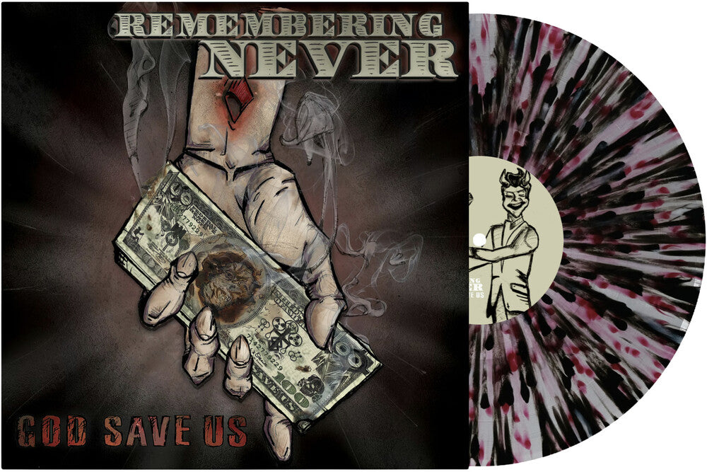 God Save Us [Clear with White, Red, Black Splatter]