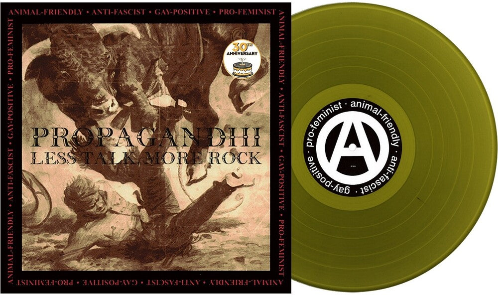 Pre-Order: LESS TALK, MORE ROCK [Olive Green]