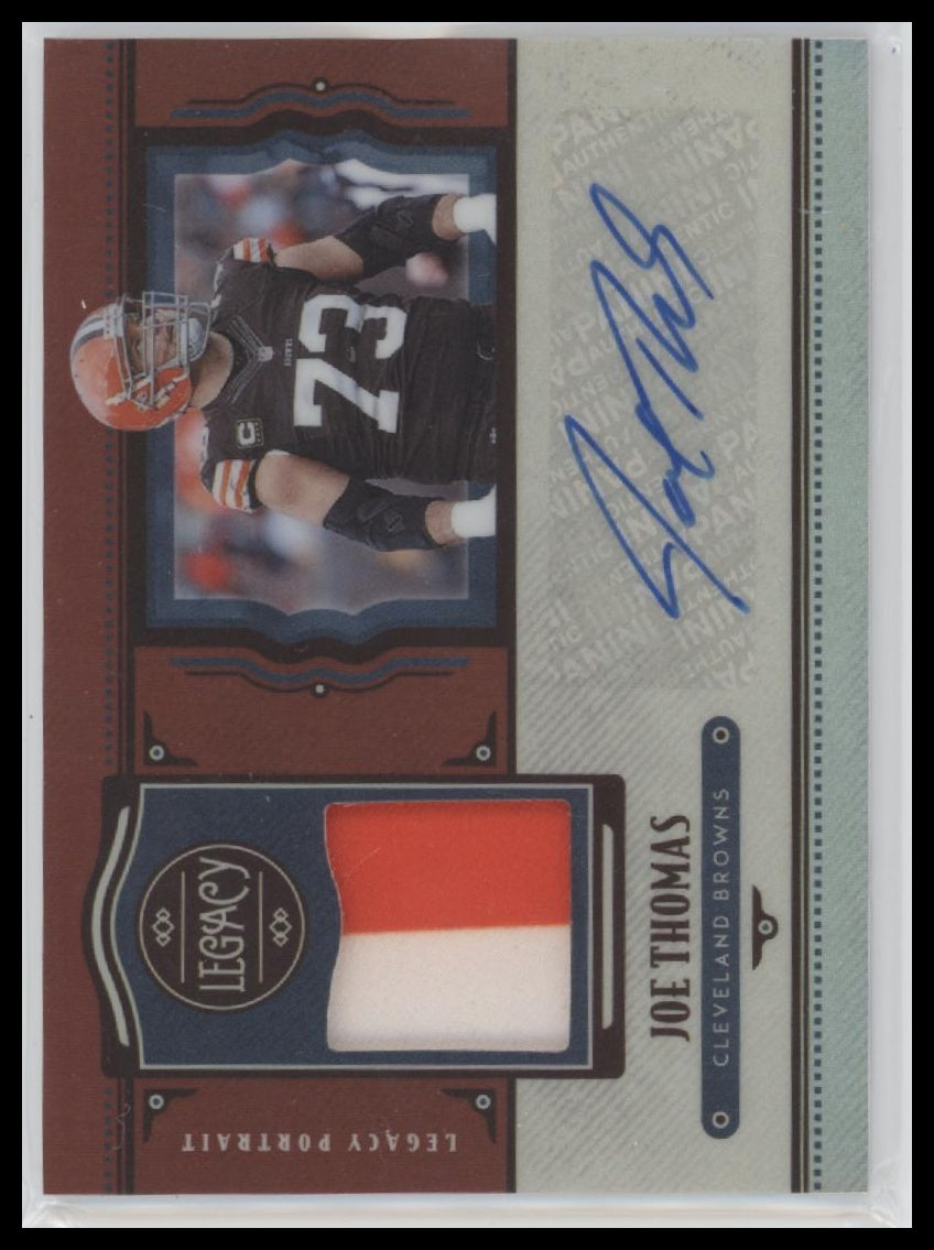 2021 Panini Legacy Legacy Patch Autographs Ruby Joe Thomas #/50 Auto #LPA-JT