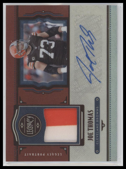 2021 Panini Legacy Legacy Patch Autographs Ruby Joe Thomas #/50 Auto #LPA-JT