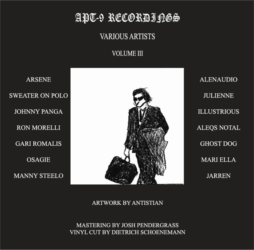 [PRE-ORDER] Pre-Order: Apt-9 Recordings Vol. 3 / Various [LP]