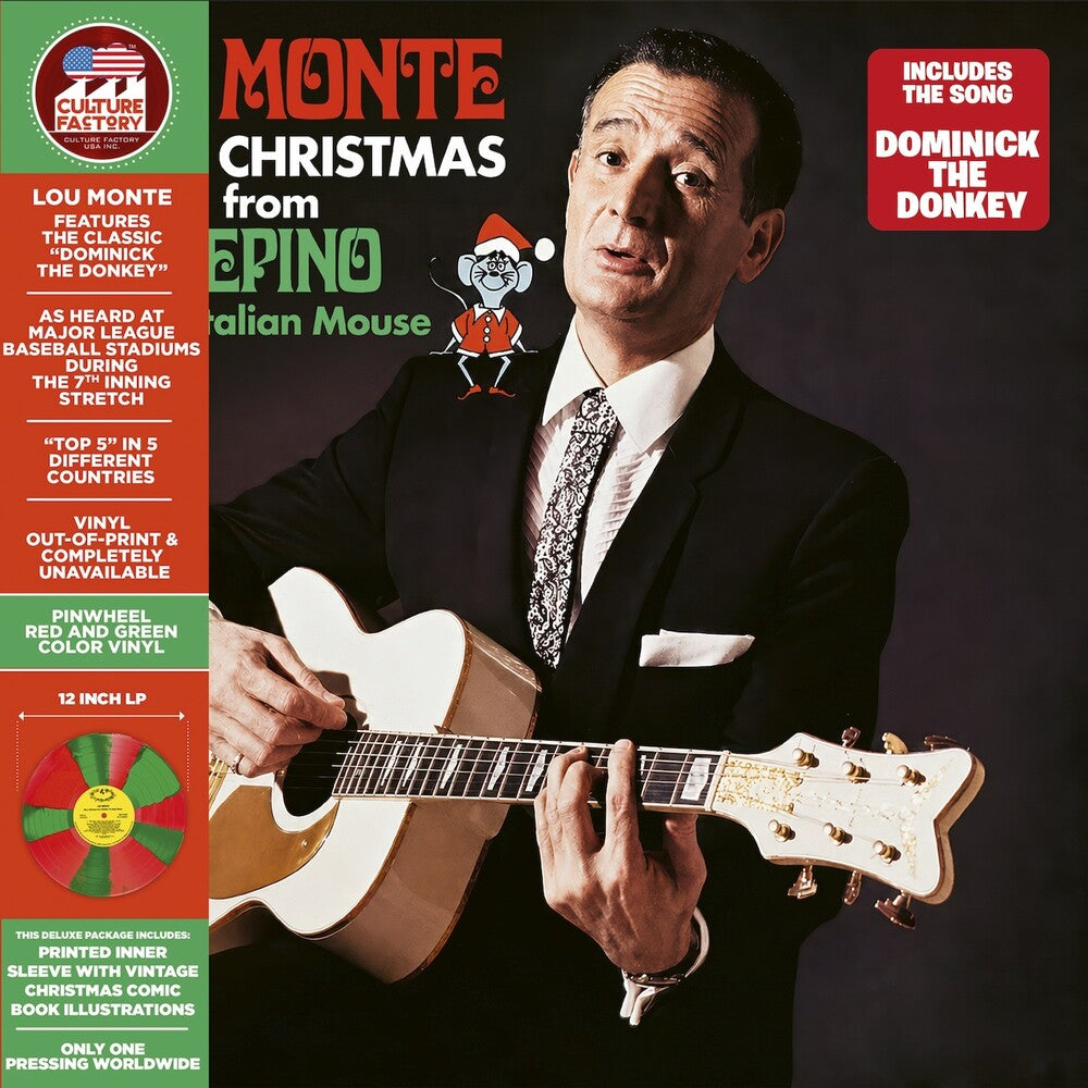 [PRE-ORDER] Pre-Order: Merry Christmas From Pepino The Italian Mouse [LP]