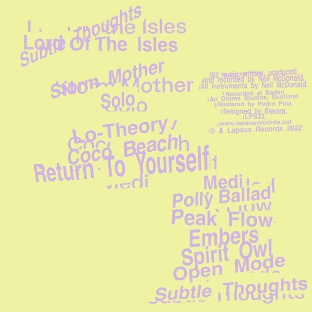 [PRE-ORDER] Pre-Order: Subtle Thoughts (Spla) [LP]