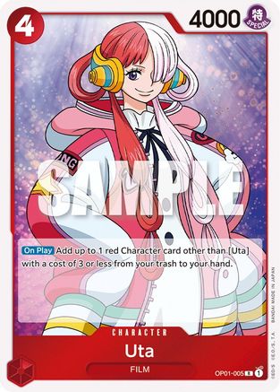Uta (OP01-005) - Romance Dawn