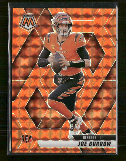 2025 Panini Mosaic Mosaic Orange Joe Burrow #/199 #97
