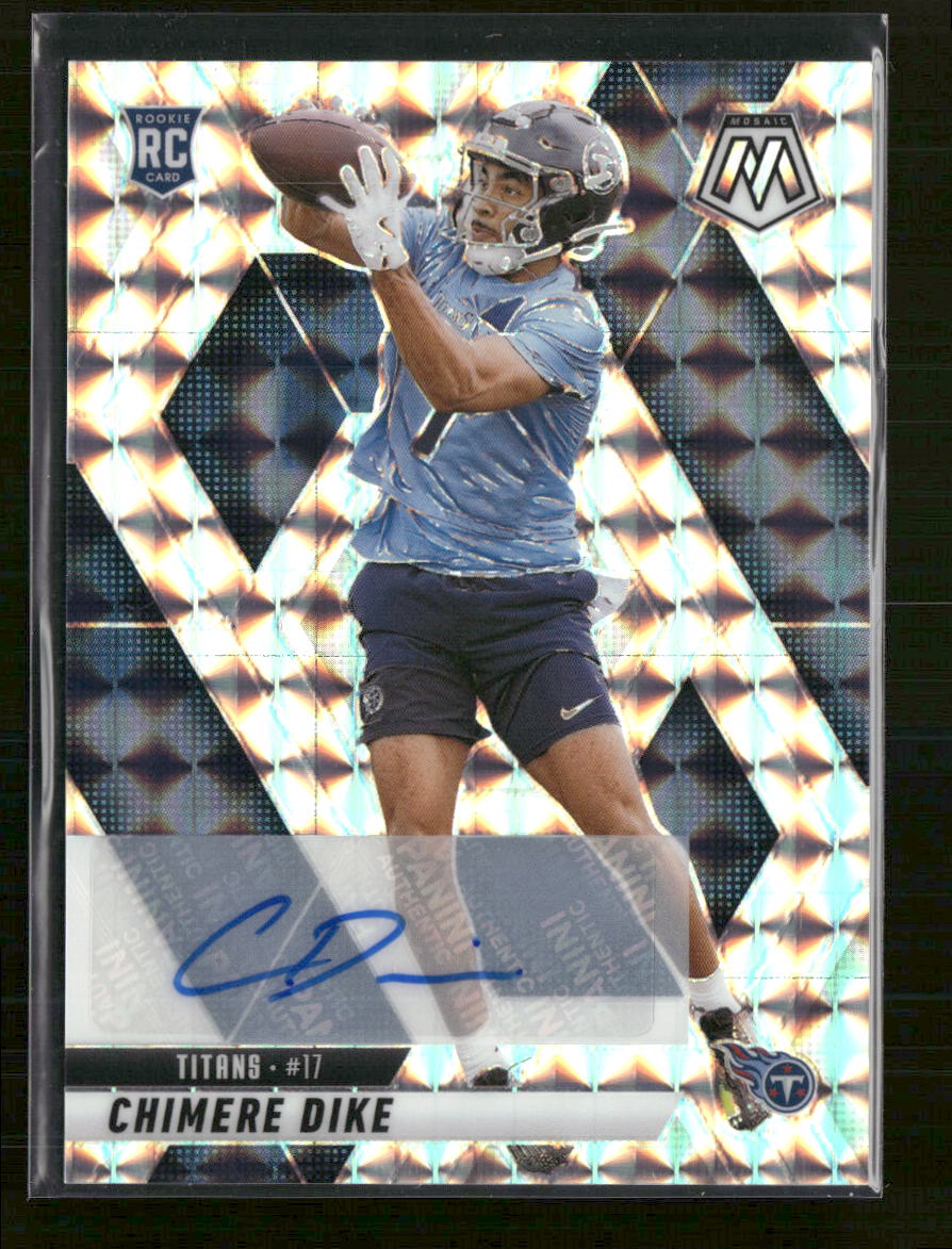 2025 Panini Mosaic Rookie Autographs Mosaic Chimere Dike Rookie Auto #356 - Golden Apple Comics