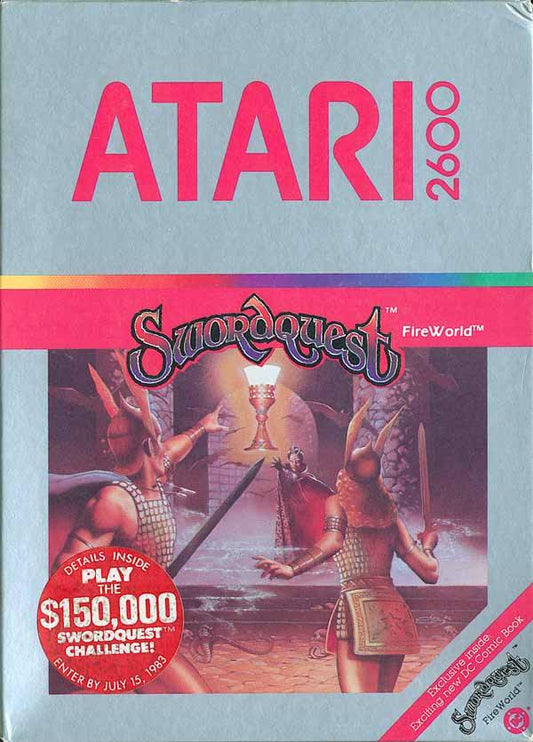 Swordquest Fireworld (Atari 2600)