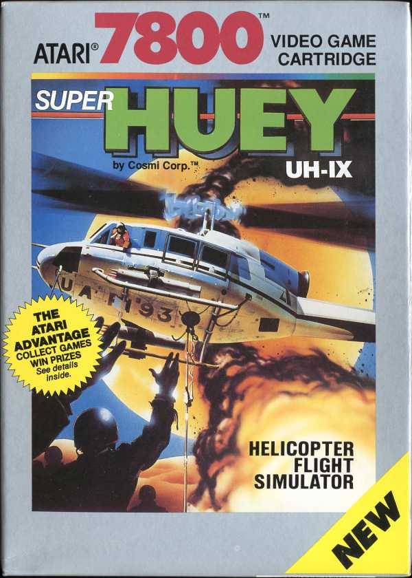 Super Huey UH-IX (Atari 7800)