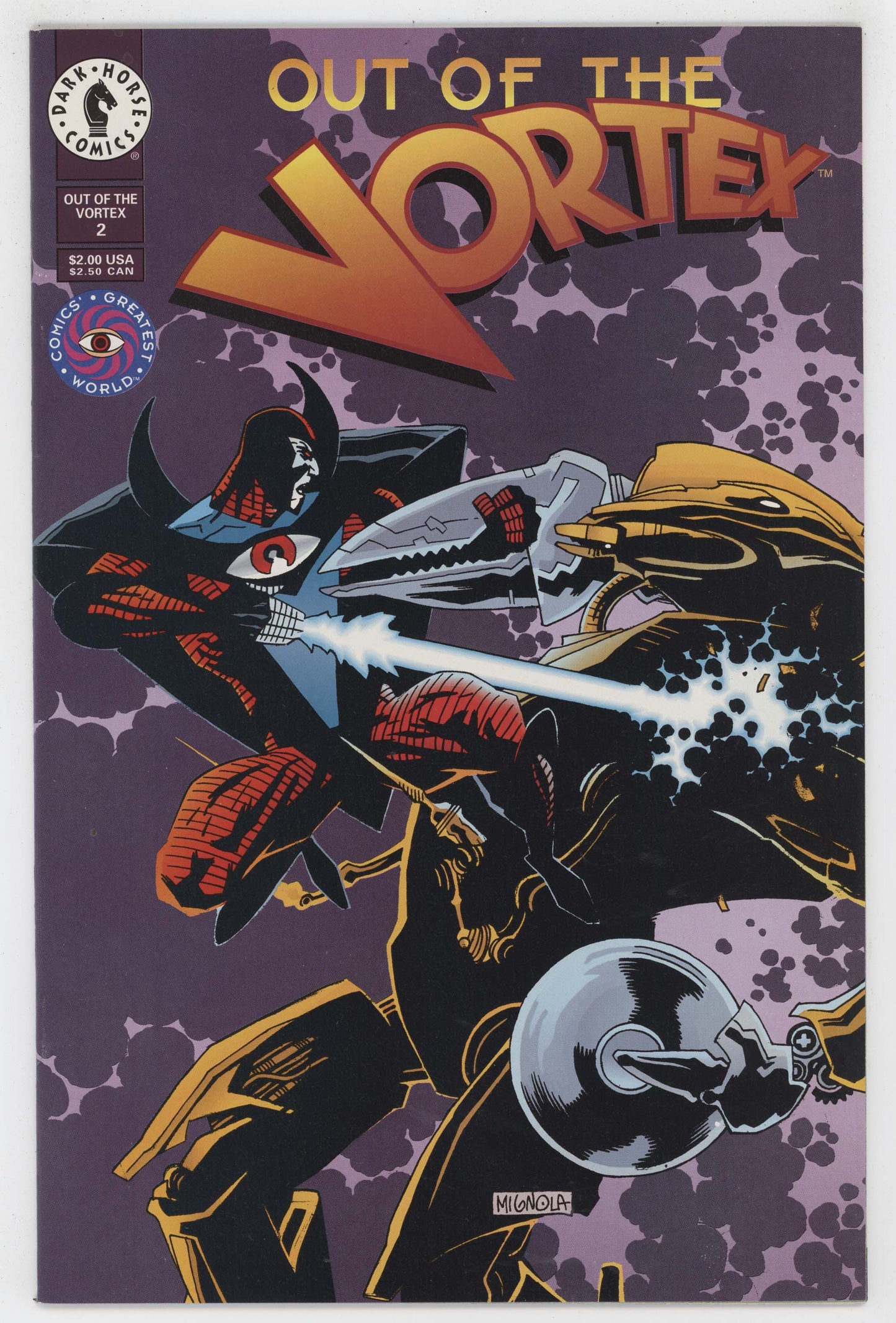 Out Of The Vortex 3 Dark Horse 1993 NM John Ostrander Walt Simonson GGA