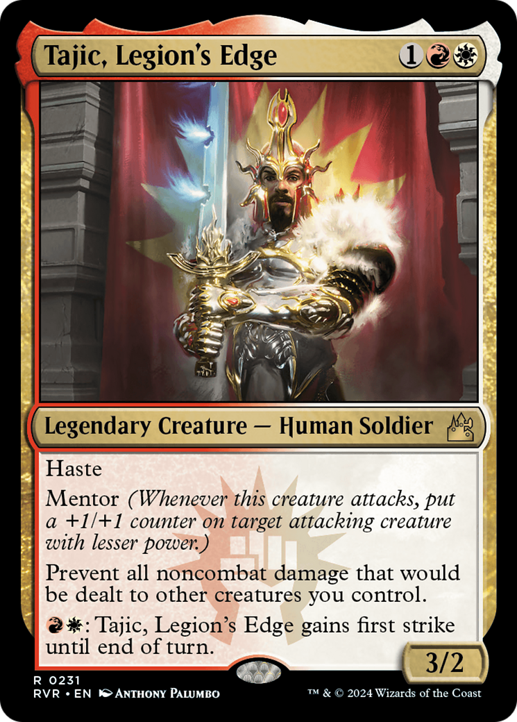 Tajic, Legion's Edge (RVR-231) - Ravnica Remastered Foil