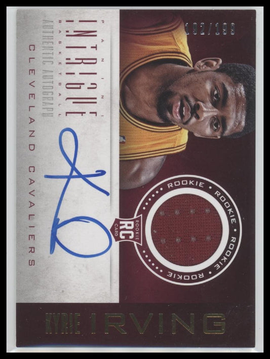 2012-13 Panini Intrigue Kyrie Irving Rookie #/199 Auto #113 - Golden Apple Comics