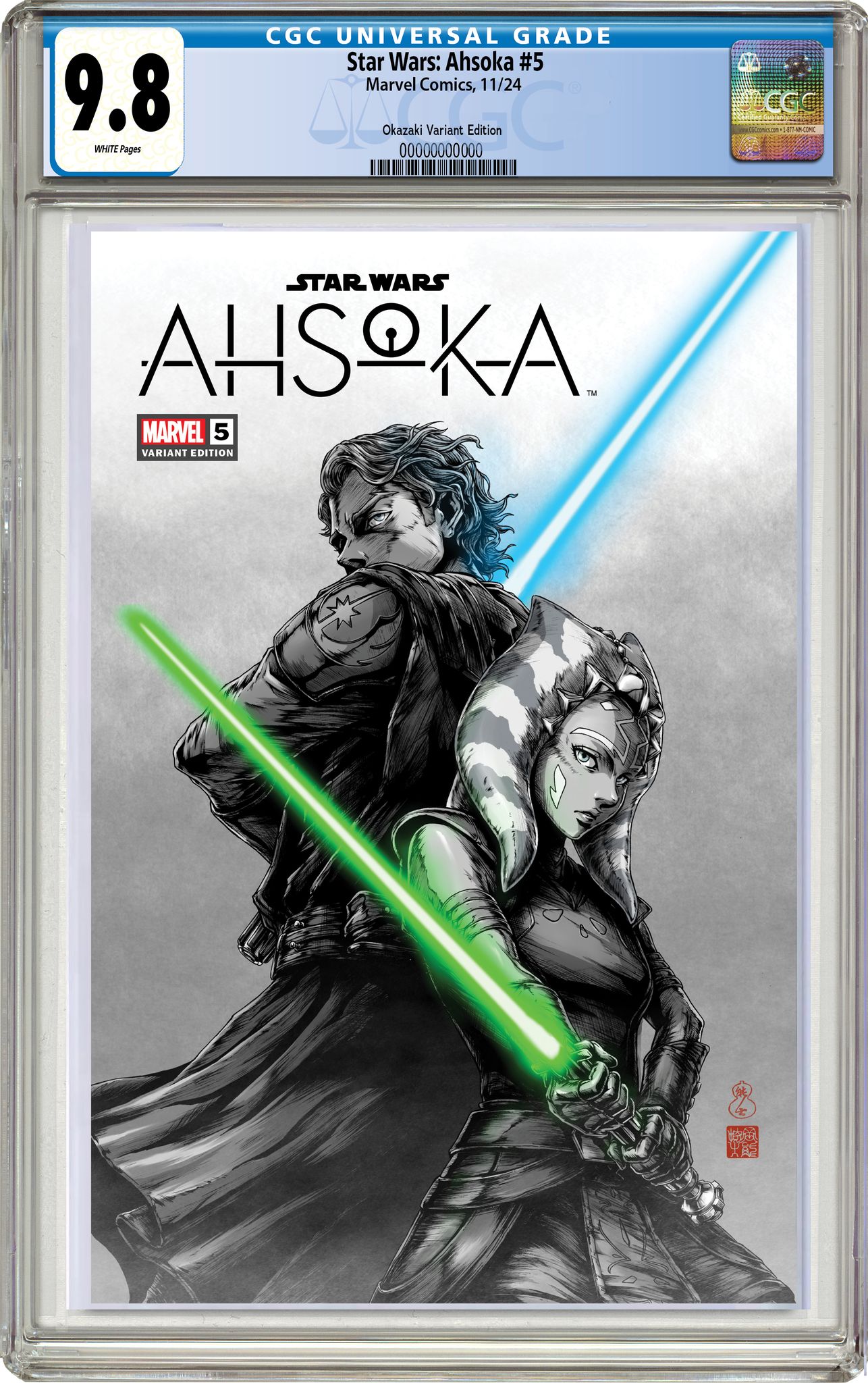 STAR WARS AHSOKA #5 | TAKASHI OKAZAKI LIMITED EDITION