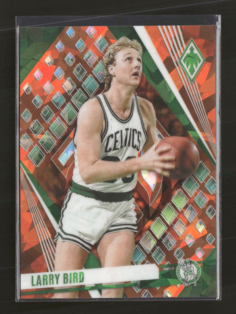 2023-24 Panini Phoenix Phoenix Orange Ice Larry Bird #/249 #6 - Golden Apple Comics