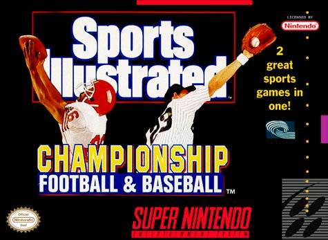 Sports Illustrated Championship Football & Baseball (Super Nintendo)