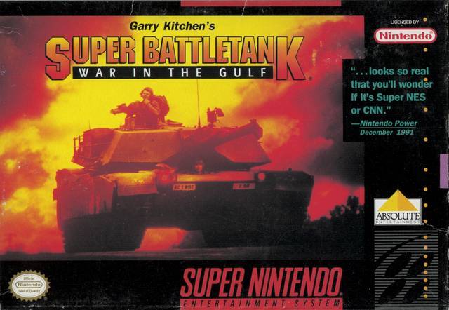 Super Battletank: War In The Gulf (Super Nintendo)