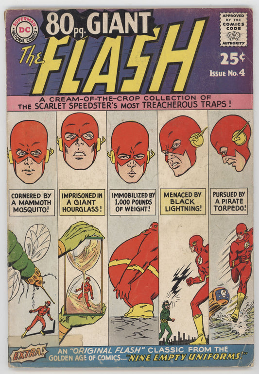 80 Page Giant 4 DC 1964 VG Flash Carmine Infantino