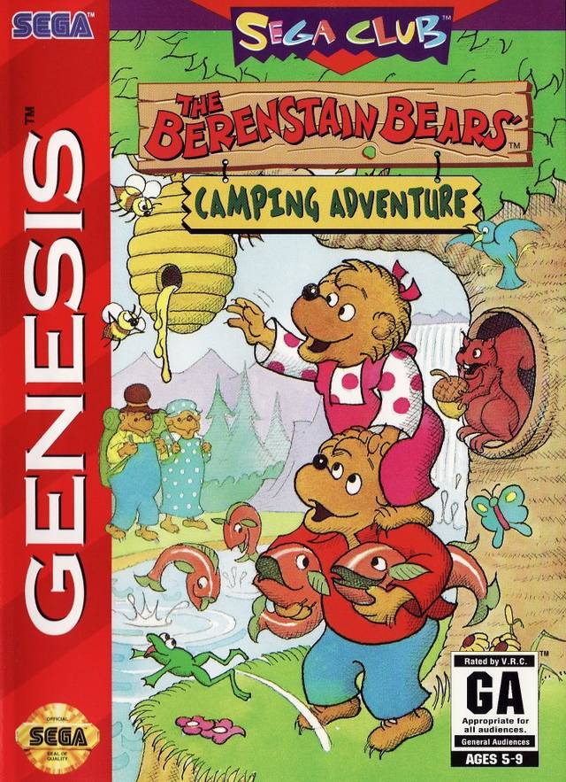 Berenstain Bears Camping Adventure (Sega Genesis)