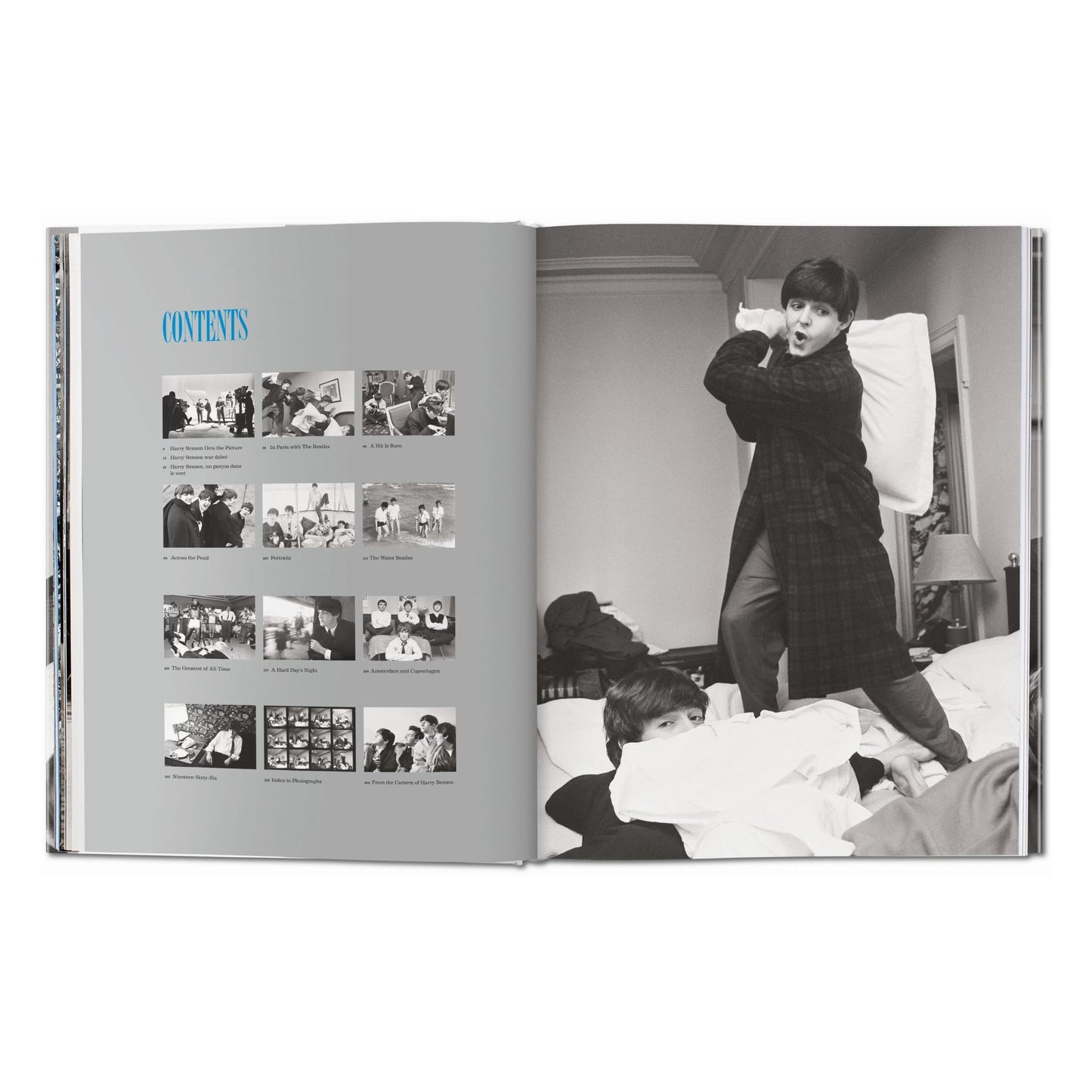 Harry Benson. The Beatles (German, French, English)