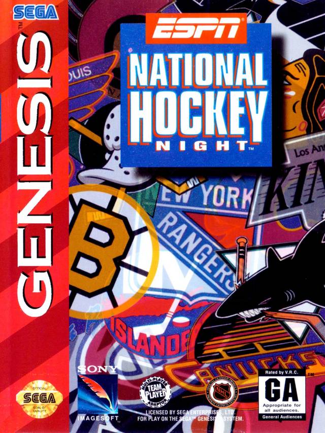 ESPN National Hockey Night (Sega Genesis) - Golden Apple Comics