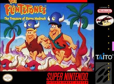 The Flintstones Treasure of the Sierra Madrock (Super Nintendo)