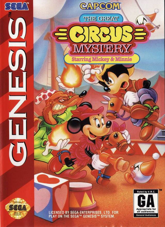 The Great Circus Mystery Starring Mickey and Minnie (Sega Genesis)