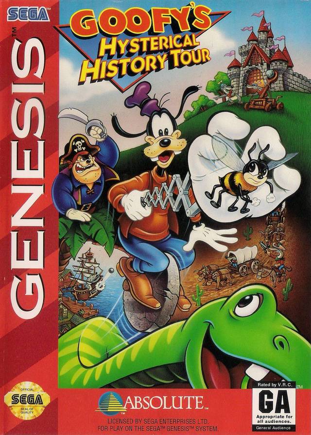 Goofy's Hysterical History Tour (Sega Genesis)