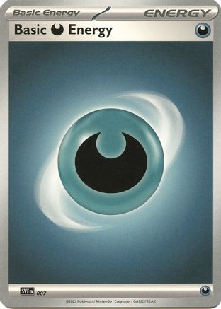 Basic Darkness Energy 007 - SV01 Scarlet & Violet Base Set