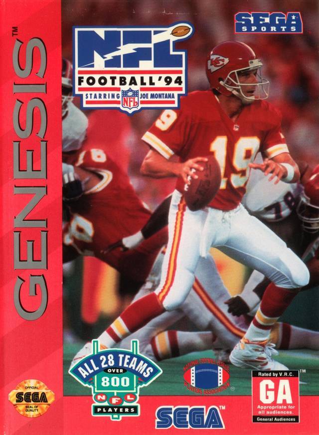 NFL Football '94 Starring Joe Montana (Sega Genesis)