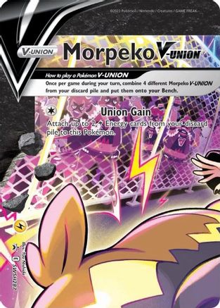 Morpeko V-Union SWSH287 - SWSH Sword & Shield Promo Cards Holofoil